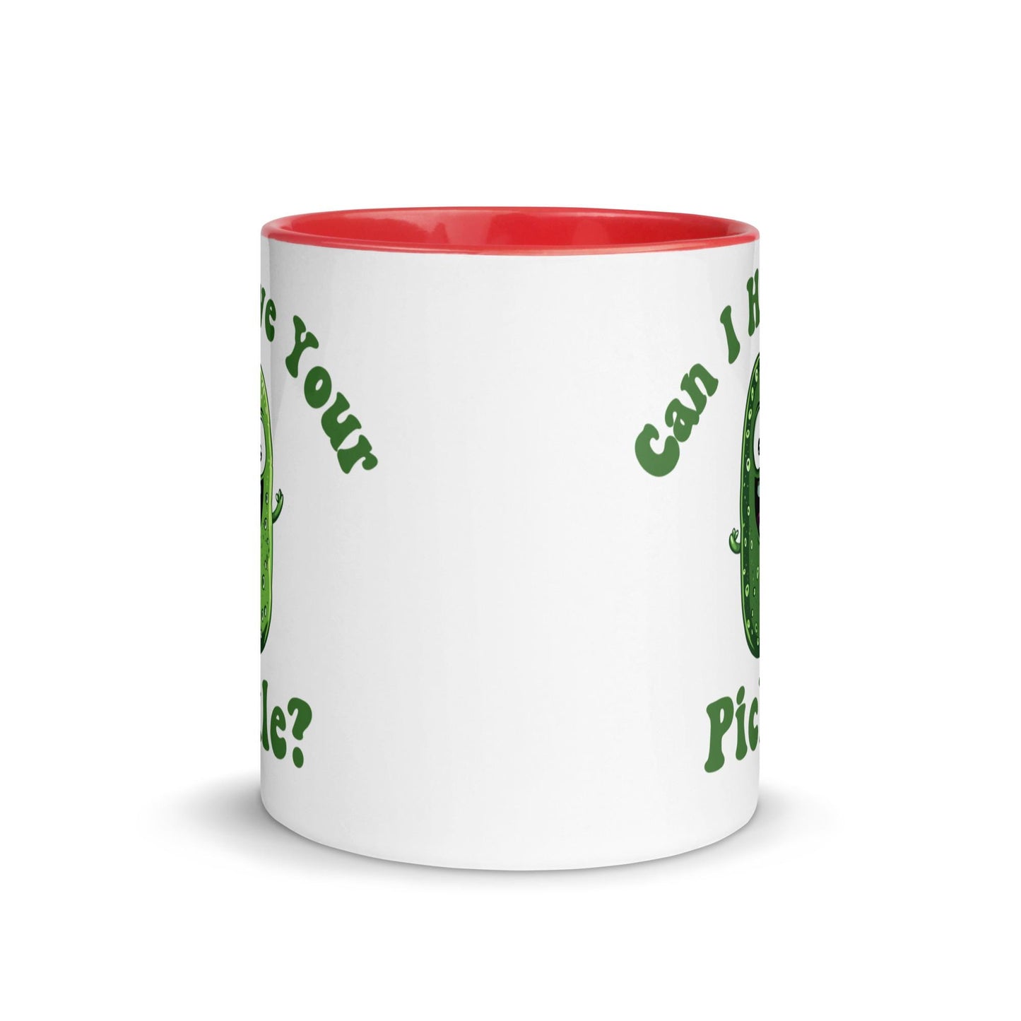 Funny Pickle Mug, Can I Have Your Pickle, Pickle Lover Gift, Green Pickle Cup, Crazy Pickle, Funny Gift