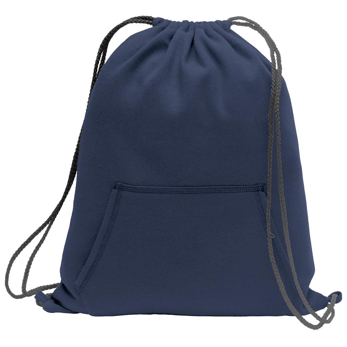 Personalized Cheerleader Cinch Pack, Fleece, Drawstring Gym School Cheer PE Backpack, Embroidered Monogrammed Name, School Gift