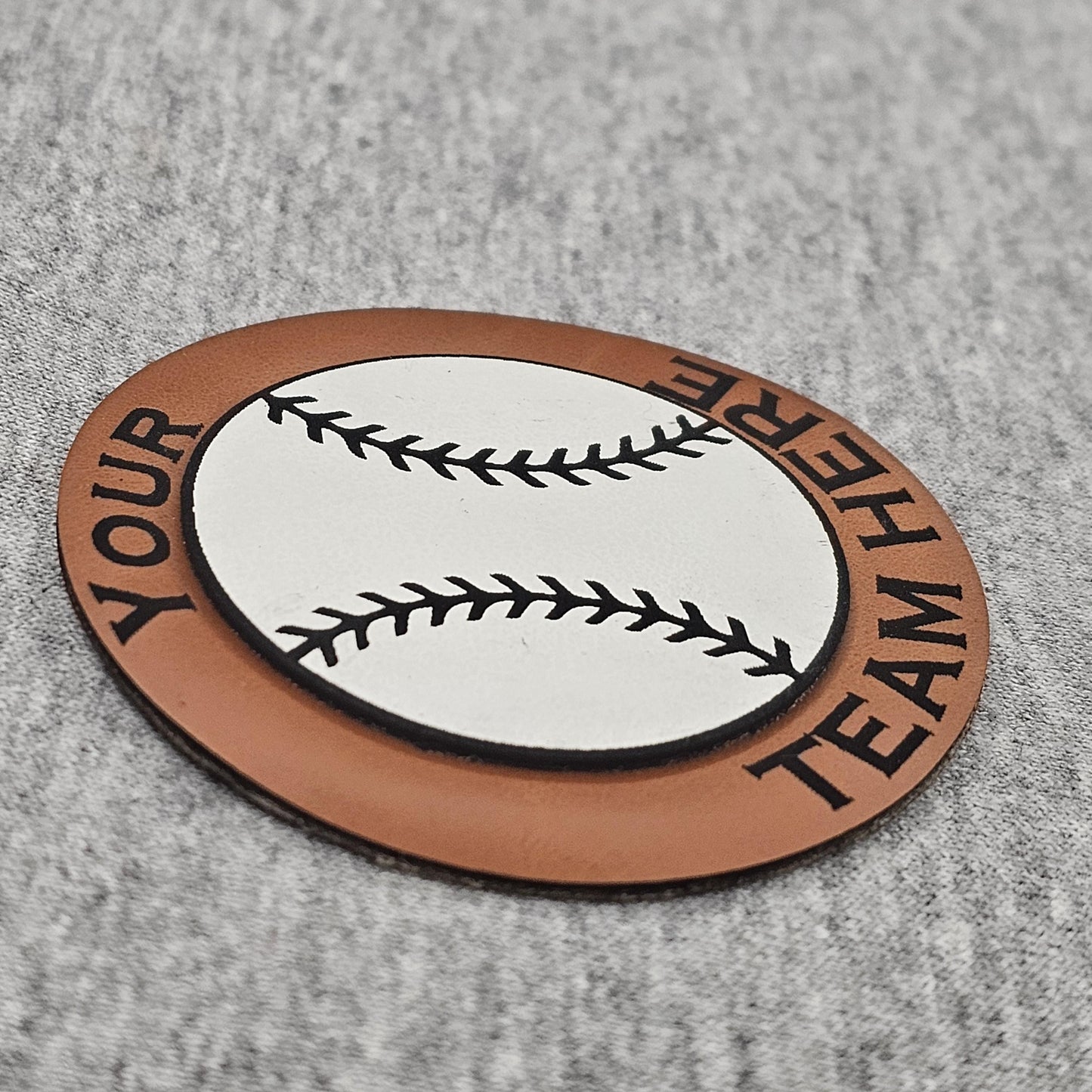 Personalized Baseball Leather Patch Trucker Hat, Richardson 112, Baseball Team Cap, Sports Hat, Team Hat, Player Gift, Laser Engraved