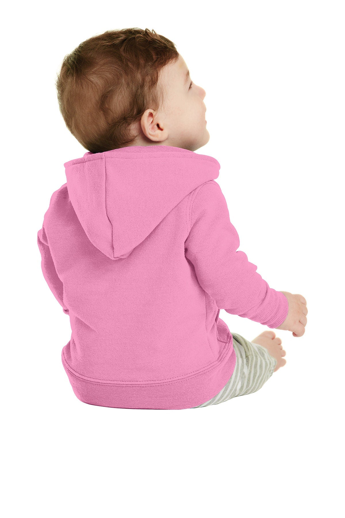 Personalized Infant Baby Hoodie, Sweatshirt with Hood, Baby Jacket, Zipper Embroidered Name, Baby Shower Gift, New Mom Gift