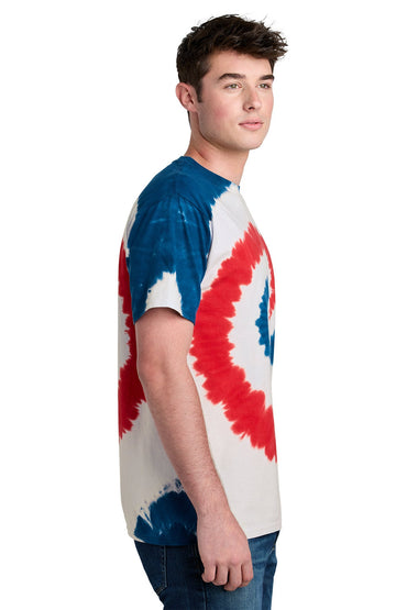 4th of July Tie Dye Shirt, America T-Shirt, Colorful , Red White Blue Shirt, Unisex Retro Cotton, Low Price, Inexpensive Tie Dye, Dad Gift