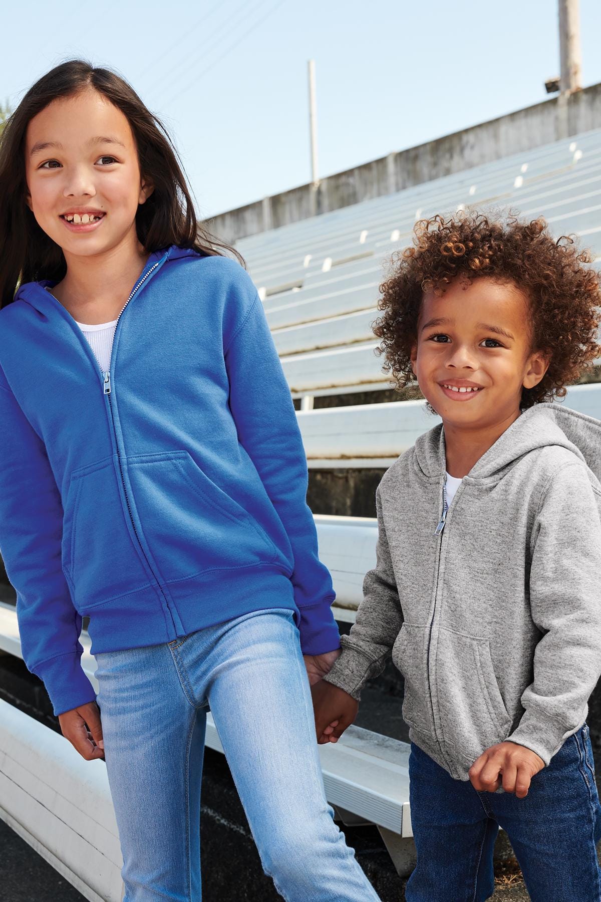 Personalized Kids Soccer Hoodie, Sports Hoodie, Sweatshirt Zipper, Embroidered Soccer Ball Design with a Name of Your Choice