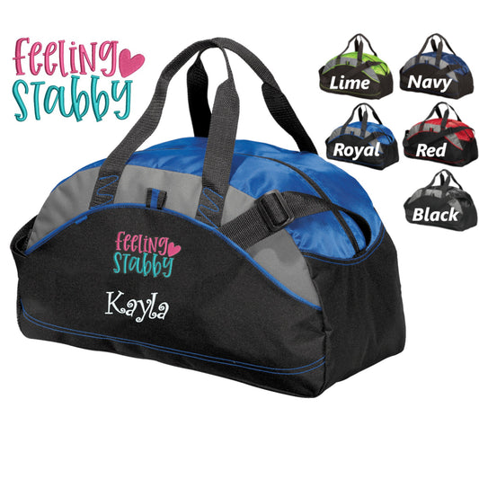 Personalized Nurse Duffle Bag, Scrubs Bag, Embroidered Custom Name, Hospital Bag, Travel Bag, Monogrammed, Perfect Travel Gift, Duffle Bag