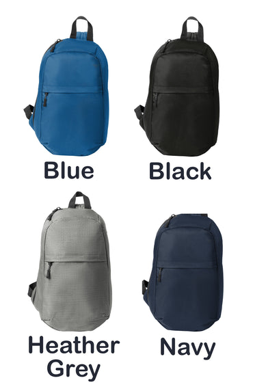 Personalized Crossbody Backpack with Embroidered Name, Trendy Backpack, Monogrammed Name, School College Student Gift, Quality, Low Price