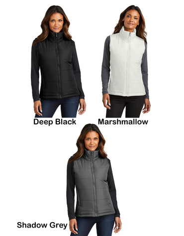 Personalized Puffer Vest, Puffy Ski Vest, Puffer Vest with Name, Business Logo, Warm Custom Vest, Mom Gift, Womens Jacket