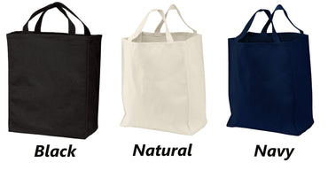 Personalized Halloween Tote Candy Bag, Embroidered Ghouls Wild Design, Name, Perfect Halloween Gift, Kids Trick or Treat Bag