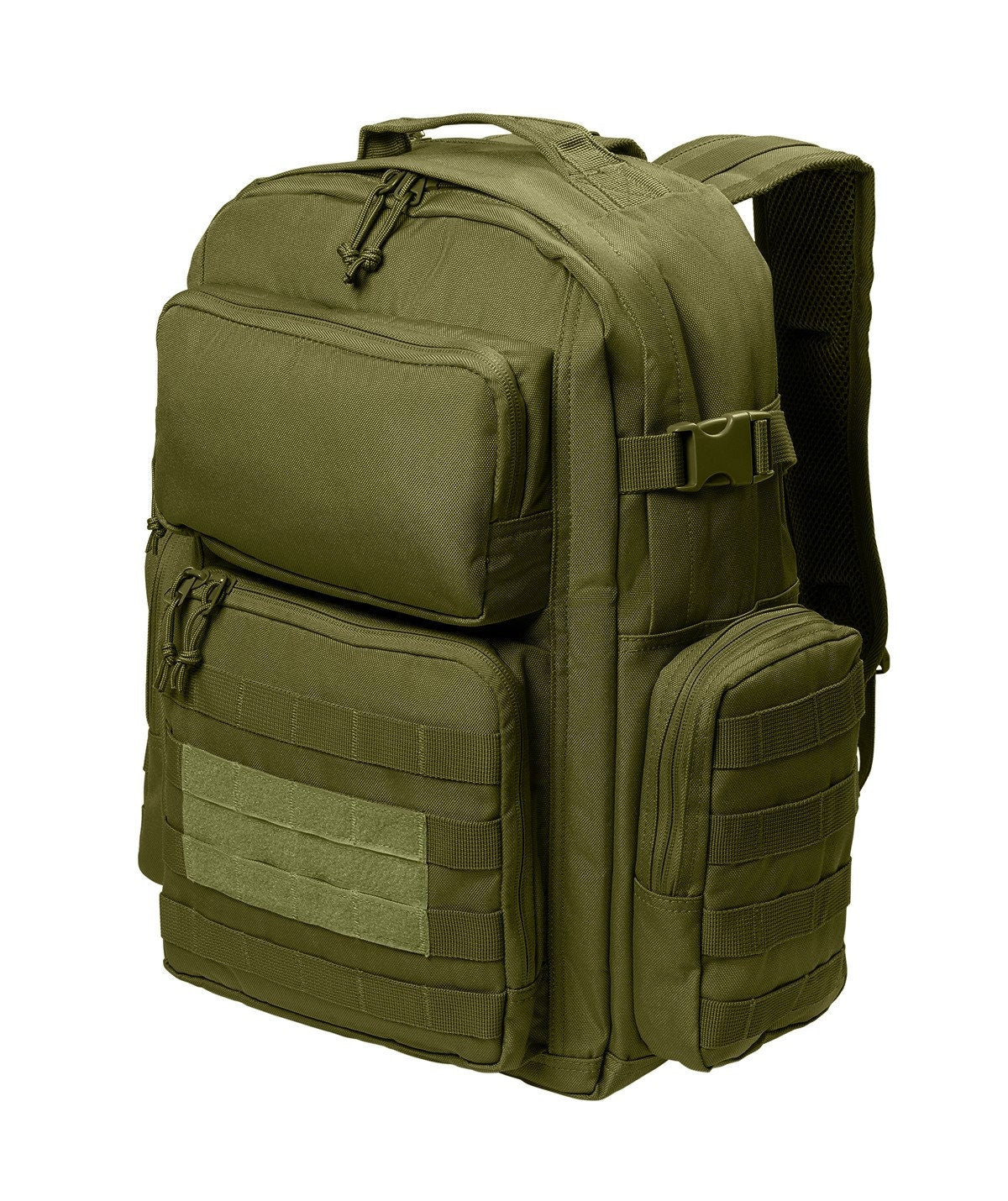 Personalized Tactical Backpack, Range Pack, Loop Panel for Badges Patches, Military, Hydration Port, Embroidered Custom Name