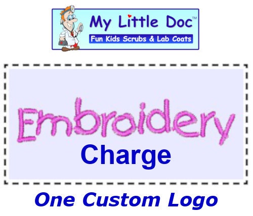 Embroidery Charge for One Custom Logo or Design