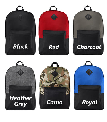 Personalized Nurse Backpack, RN Flag Design, Custom Bookbag, Backpack with Zipper, Embroidered Monogrammed Custom Name, Nurse Medical Gift