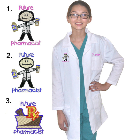 Personalized Kids RX Lab Coat