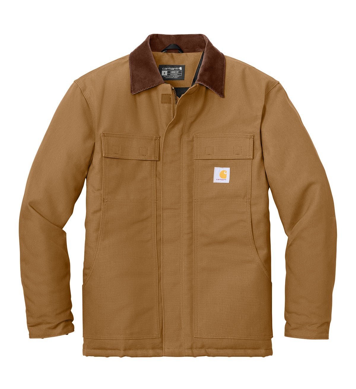 Personalized Carhartt® Duck Traditional Coat arctic-weight polyester insulation CECT106674