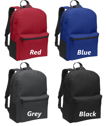 Personalized Kids Backpack Embroidered Art Class Monogrammed with Name of Your Choice Perfect Kids School Gift