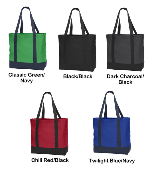 Personalized Tote Bag Embroidered Soccer Ball, Sports Tote, Soccer Mom, with Name of Your Choice, Perfect Mom Gift