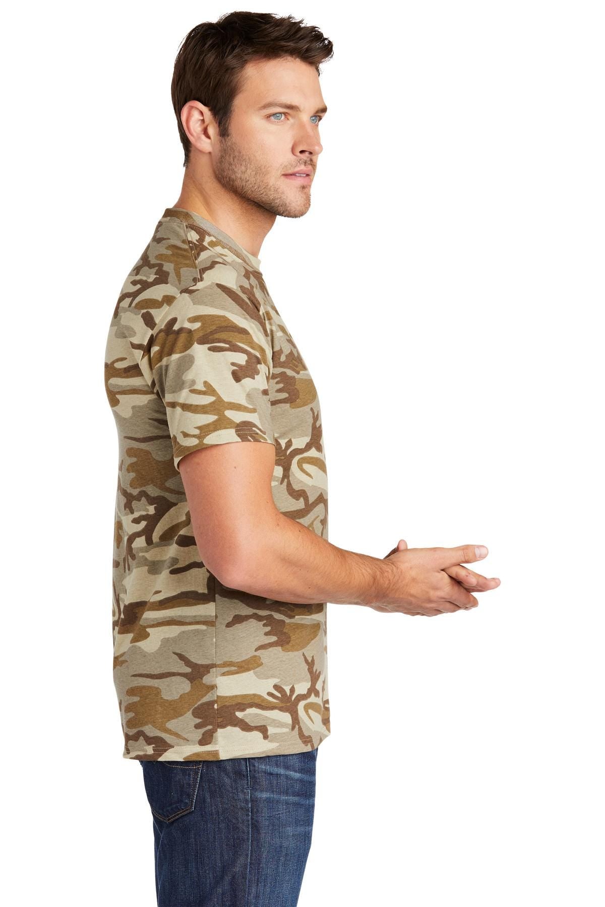 Mens Camo T Shirt, Distressed Flag, Camouflage Shirt Dont Tread On Me, Tactical Military T Shirt, Business Logo, Custom Shirt, Dad Gift
