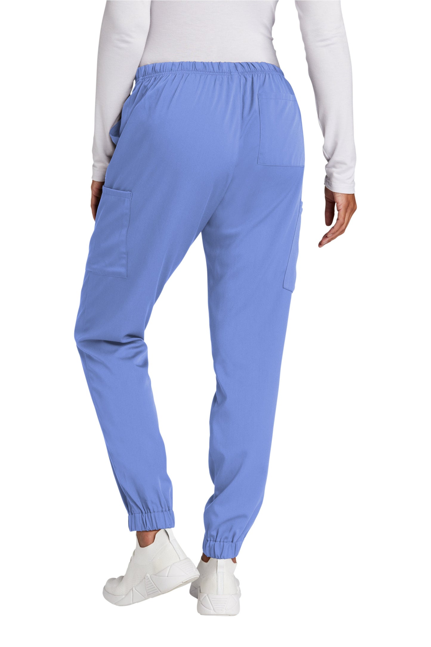 Womens Jogger Scrubs Pants, Cargo Scrubs Pants, Tapered Leg, Elastic Cuffs, Doctor, Nurse, Veterinarian, Hospital, Medical Apparel, Uniform