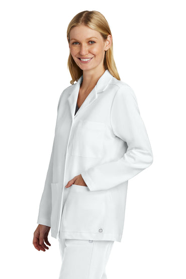 Personalized Womens Consultation Lab Coat with Custom Embroidered Name, Student Doctor Coat, Nurse, Veterinarian, Hospital, Jacket, Medical