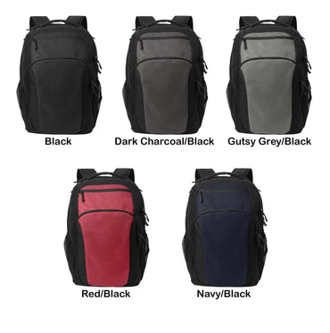 Personalized Backpack, Embroidered Monogrammed Name, Side Pockets, College Gift, Student Gift, Custom Sports Workout Backpack