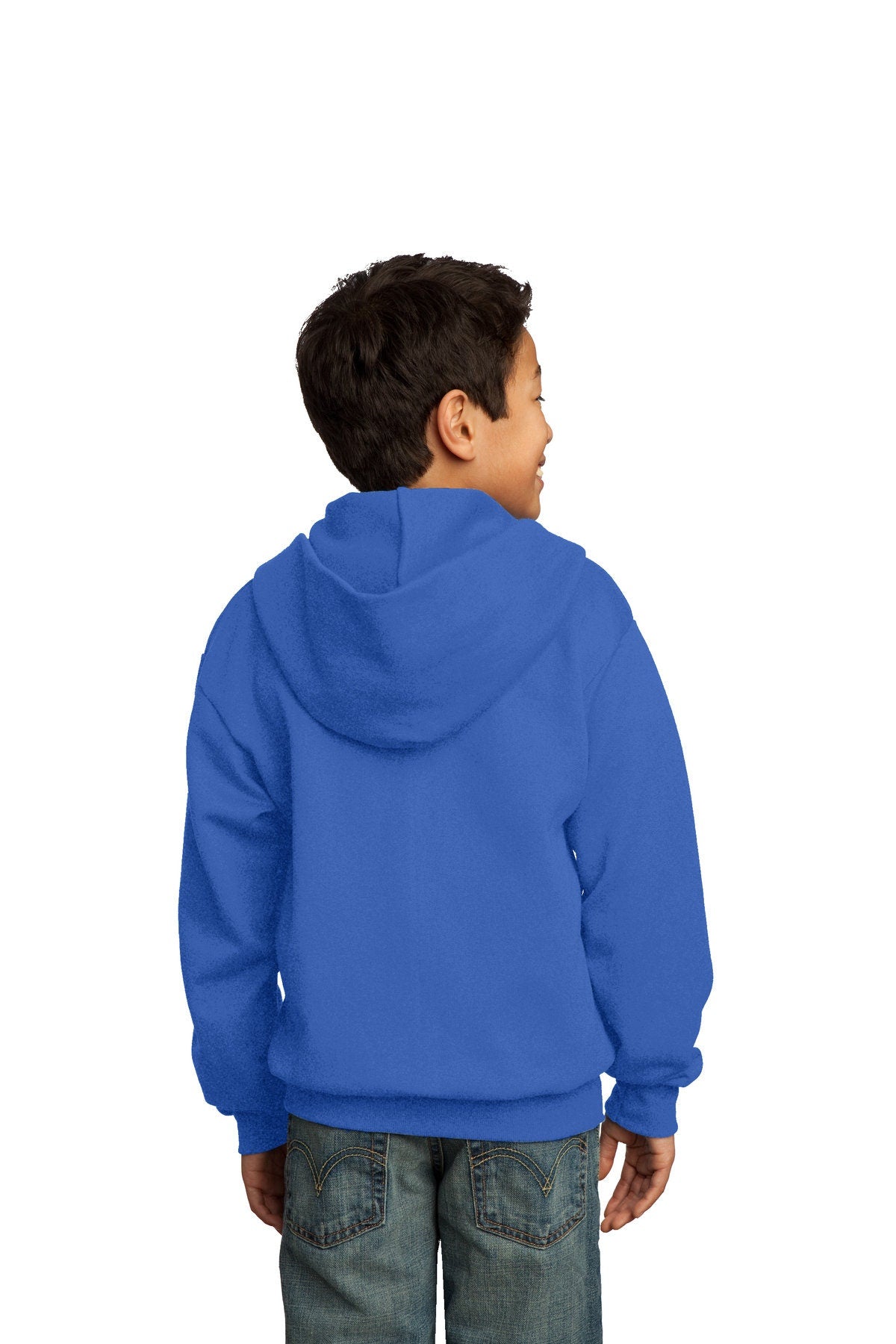 Personalized Kids Hoodie Sweatshirt Zipper Embroidered Pink Unicorn Design with a Name of Your Choice