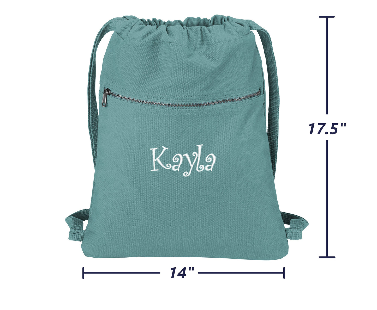 Personalized Beach Wash Cinch Pack and Tote Bag, Drawstring School PE Pool Backpack, Embroidered, Custom Name, Bridesmaid Gift