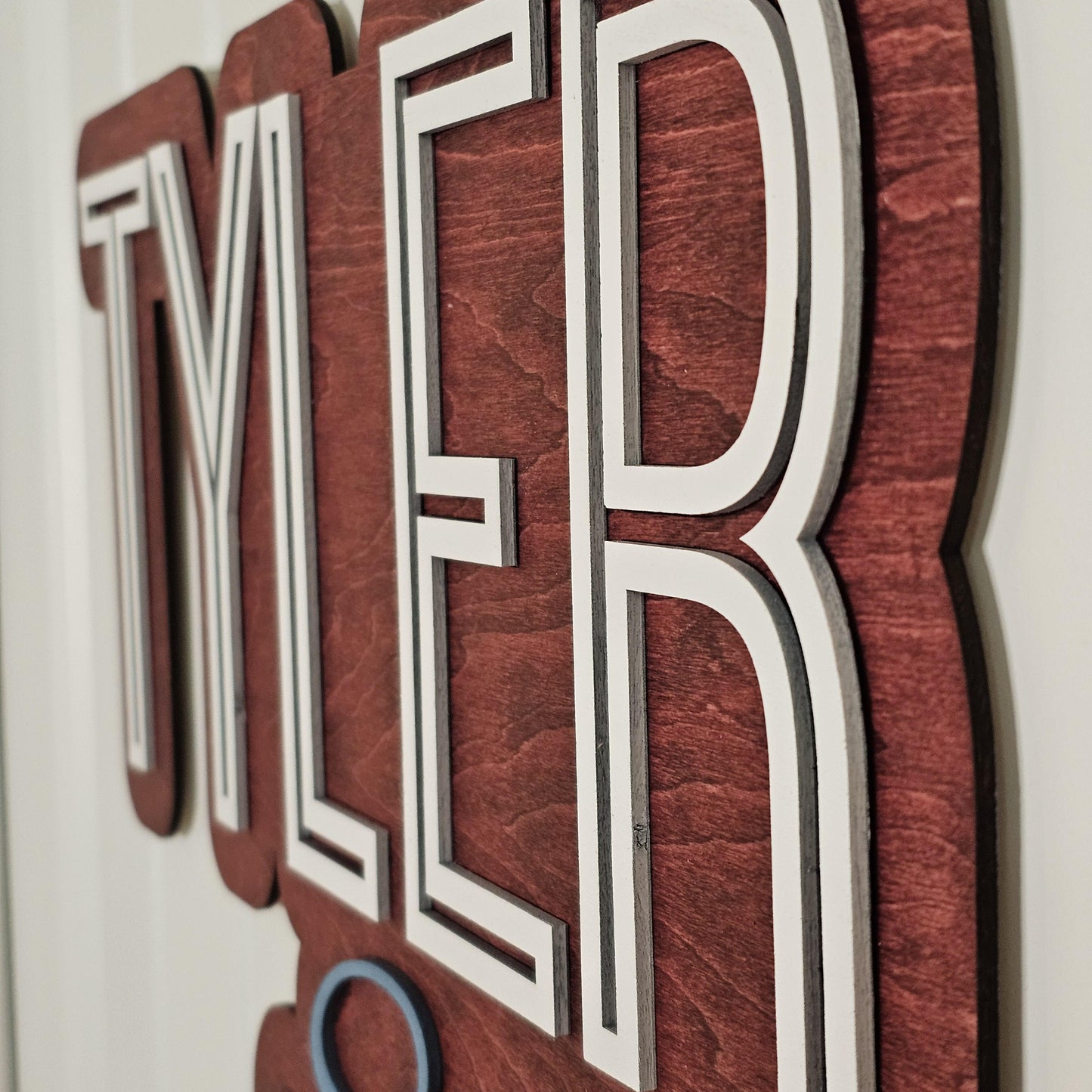 Personalized Kids Door Sign, Childs Door Name Sign, 3D Bedroom Sign, Nursery Wall Name Sign, Kids Bedroom Door Name Sign, Custom Sign