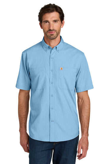 Personalized Carhartt Force® Sun Defender™ Short Sleeve Shirt , Marine, Boat CECT107107