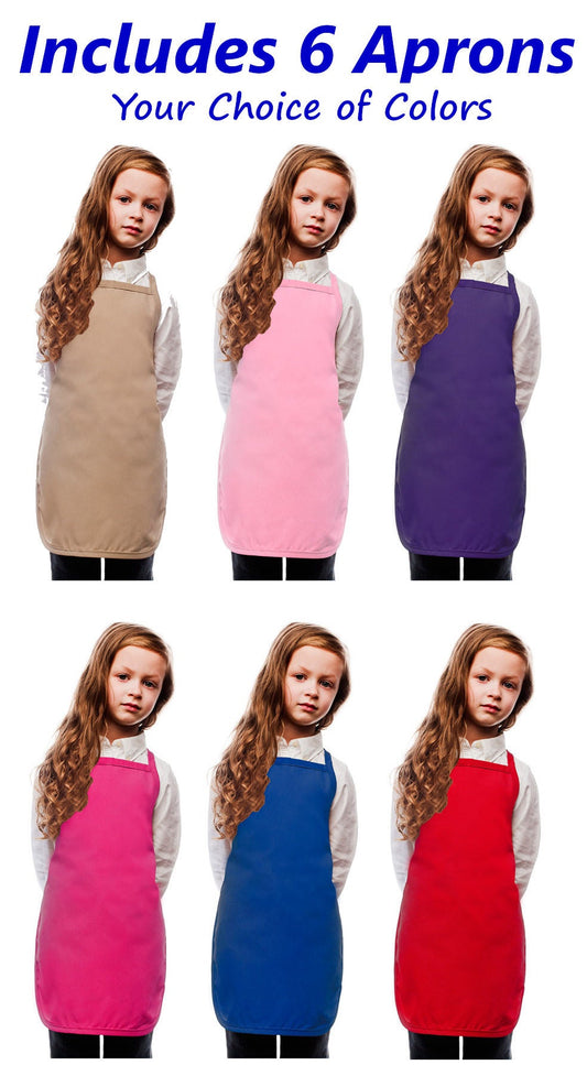 Kids Aprons Bulk for your Little Chefs Cooking Party, Cooking Kitchen Gift, School Gift, Art Gift, Art Party, Childrens Aprons, Low Price