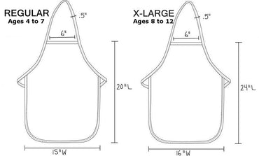 Personalized Khaki Kids Apron, Cooking Kitchen Gift, School Gift, Student Gift, Cooking Party, Art Party, Low Price Apron