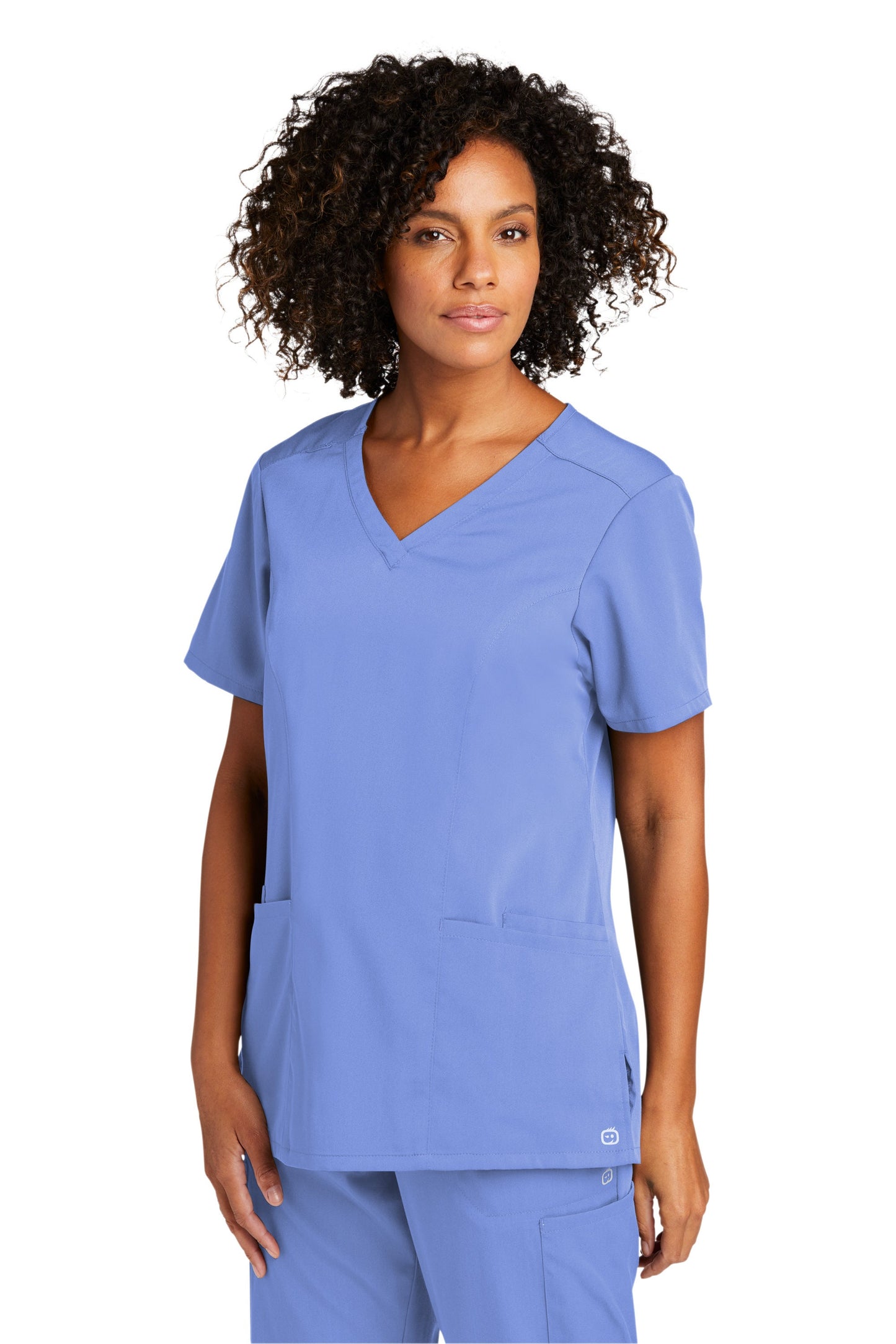 Personalized Womens Jogger Scrubs Set with Custom Embroidered Name, Doctor, Nurse, Veterinarian, Hospital Shirt, Medical Apparel