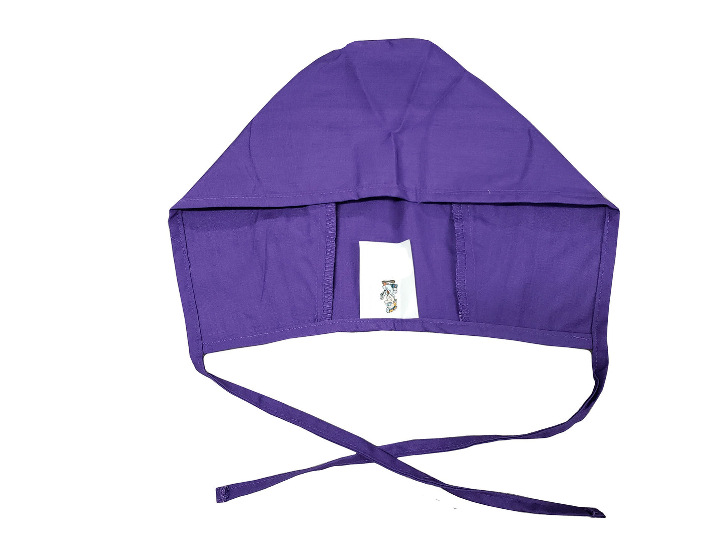 Purple Scrub Cap for Kids, Surgical Caps, Nurse Doctor Hat, Surgeon Cap, Solid Color, Purple, for little Doctors and Nurses