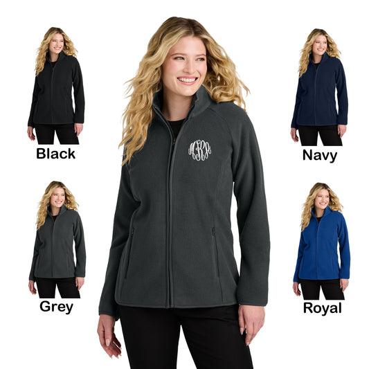 Monogrammed Womens Raglan Fleece Jacket, Embroidered with Initials, Warm Custom Sweater, Girlfriend Gift, Trendy Jacket,Fall Gift