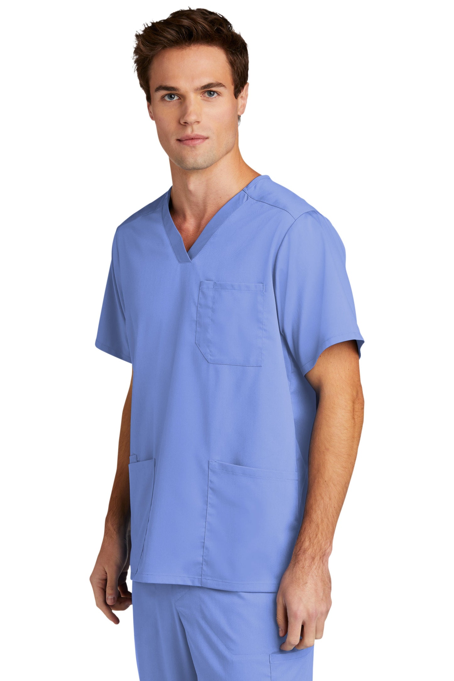 Personalized Mens Scrubs Set with Custom Embroidered Text or Name, Doctor, Nurse, Veterinarian, Hospital, Shirt, Medical Apparel