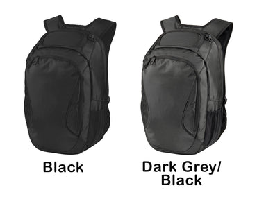 Personalized Protective Backpack, Computer Tablet Backpack, Embroidered Monogrammed Name, College Student Gift, Custom Trendy Backpack