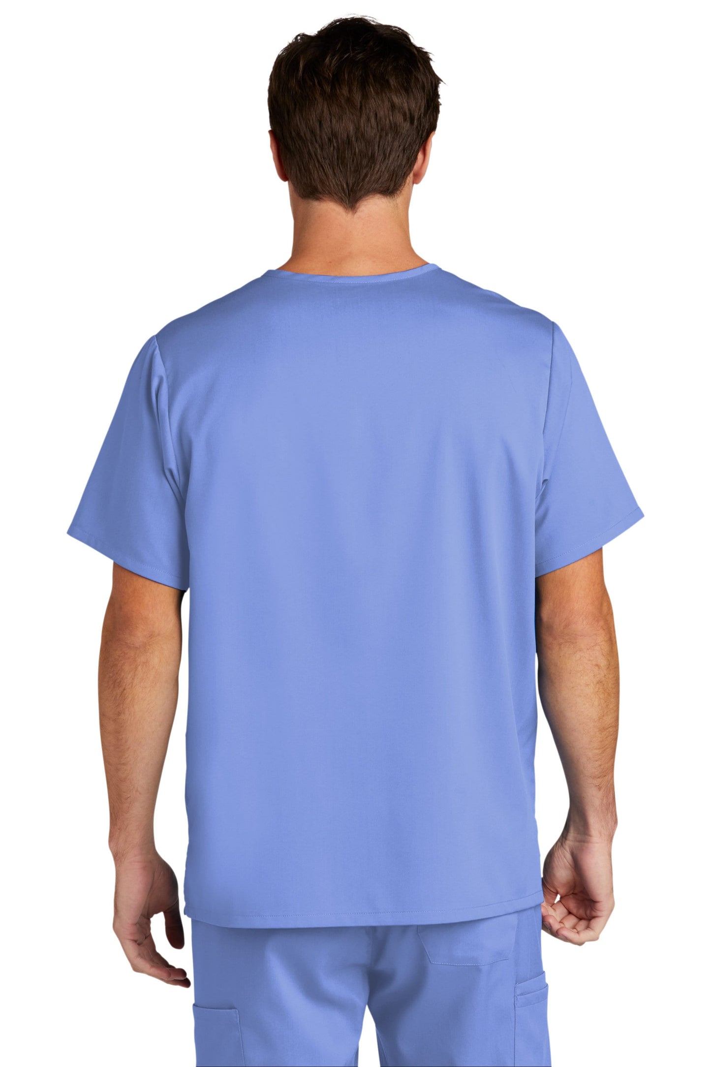 Personalized Mens Scrubs Set with Custom Embroidered Text or Name, Doctor, Nurse, Veterinarian, Hospital, Shirt, Medical Apparel