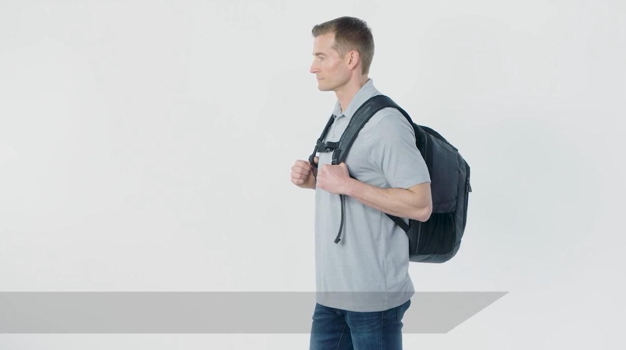 Personalized Protective Backpack, Computer Tablet Backpack, Embroidered Monogrammed Name, College Student Gift, Custom Trendy Backpack