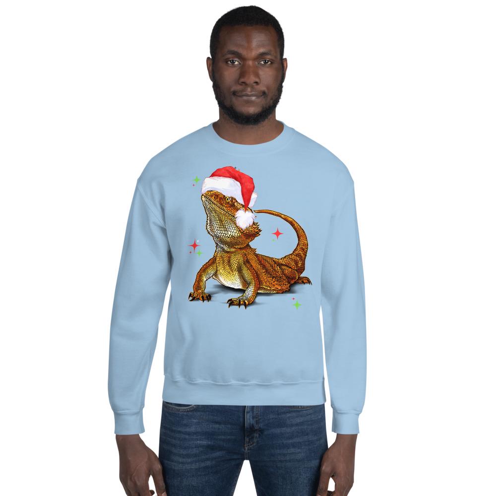 Bearded Dragon Christmas Sweatshirt, Dragon Mom Gift, Bearded Dragon Sweater, Reptile Mom Shirt, Bearded Dragon Gift, Beardie Shirt