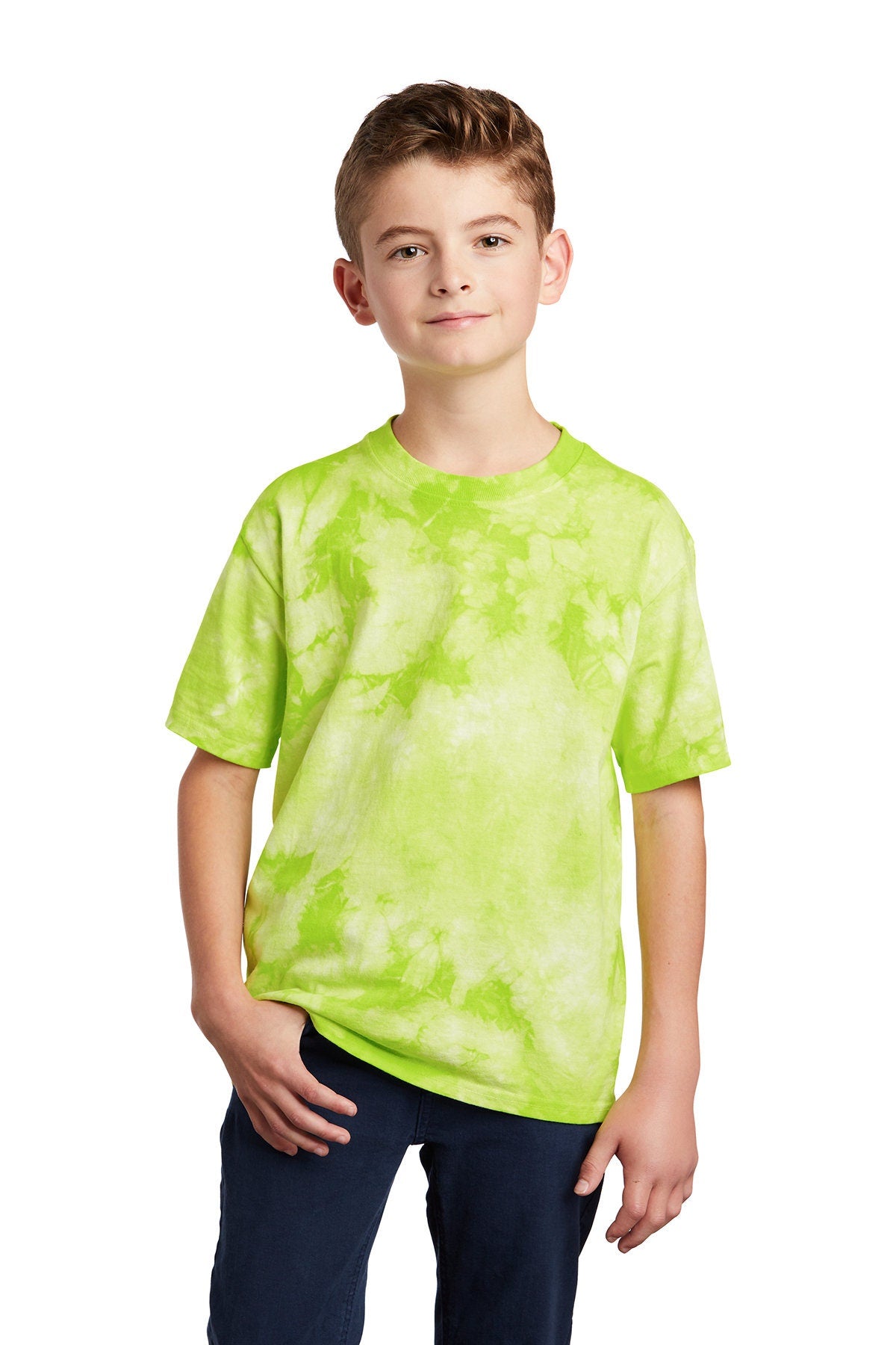 Kids Crystal Tie Dye Shirt, T-Shirt, Colorful , Tie-Dye, Hand Dyed, Cotton, Low Price, Inexpensive Tie Dye, Student Gift, School Gift