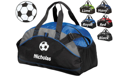 Personalized Diaper Bag for Dad, Athletic Diaper Bag, Embroidered Soccer, Bag, Infant Bag, Monogrammed, Shower Gift