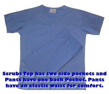 Ceil Blue Kids Scrubs for little Doctors and Nurses, Halloween Doctor Costume, Veterinarian, Scientist, Dentist, Personalized Monogram