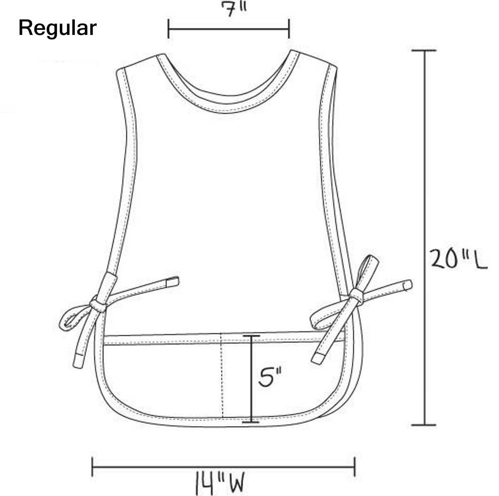 Monogrammed Kids Cobbler Apron Embroidered with Your Initials, Monogrammed, Art Gift, Chef Gift, Cooking Party, Art Party, School Aprons