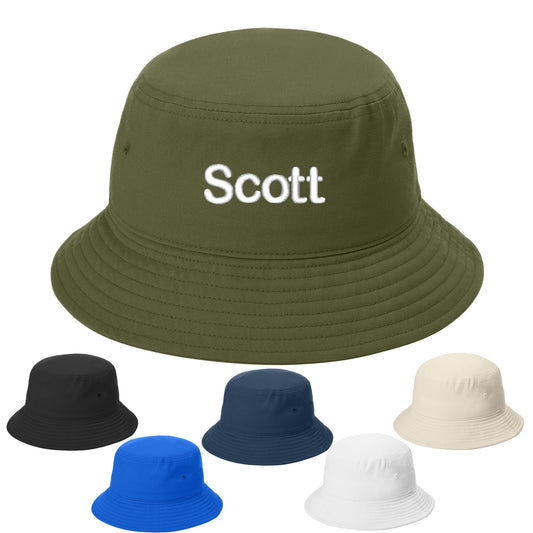 Personalized Bucket Hat, Embroidered Name or Business, Tactical Hat, Fishing Hat, Cotton Sun Shade Hat, Pool Hat, Summer, Monogrammed Gift