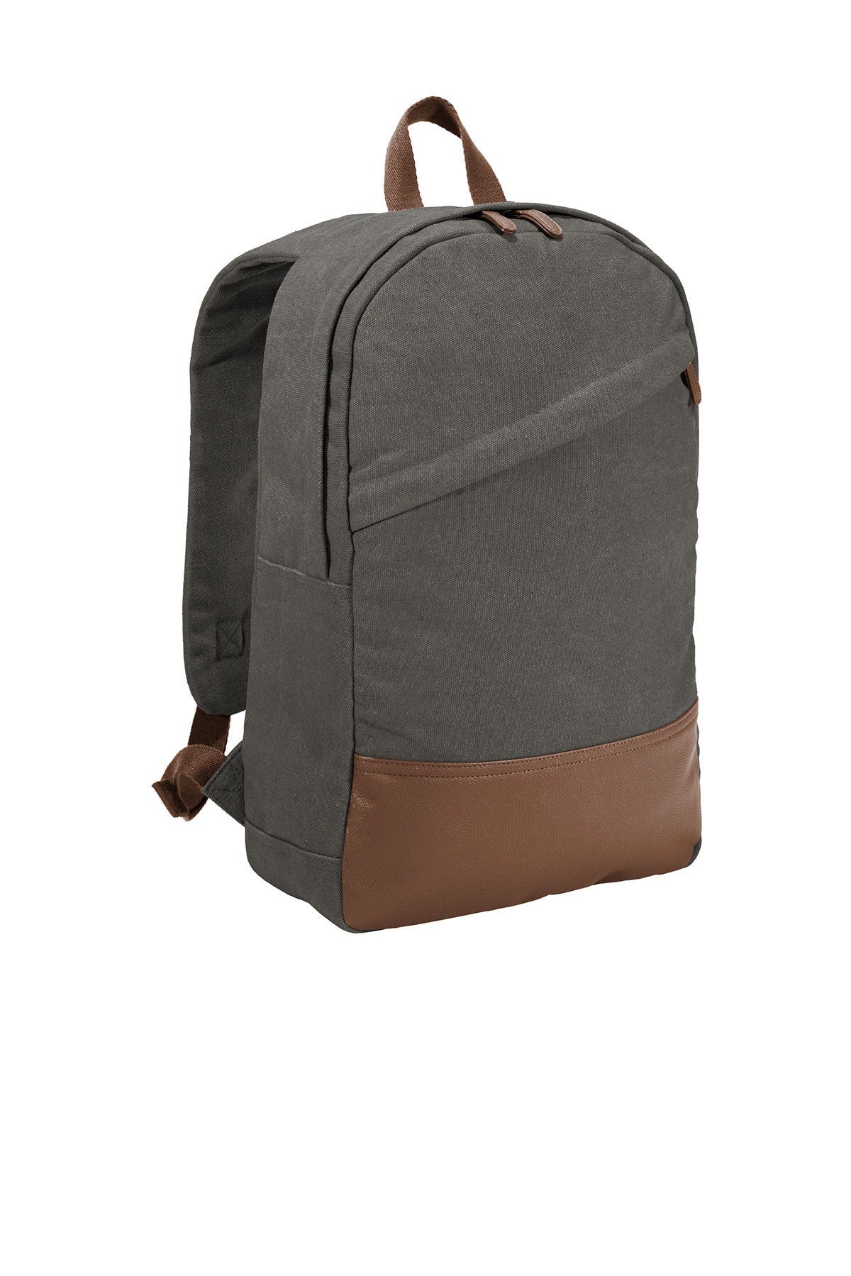 Monogrammed Grey Backpack, Mens Backpack, School, Student Gift, College Gift, Custom Backpack, Embroidered with Name of Your Choice