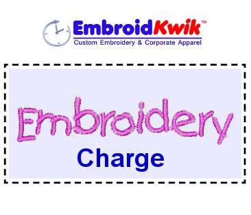 Embroidery Personalization or Monogram Charge