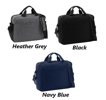 Personalized Briefcase Laptop Case, Embroidered with Your Name, Perfect Mom Dad Gift, Student Gift, School Gift, College Gift