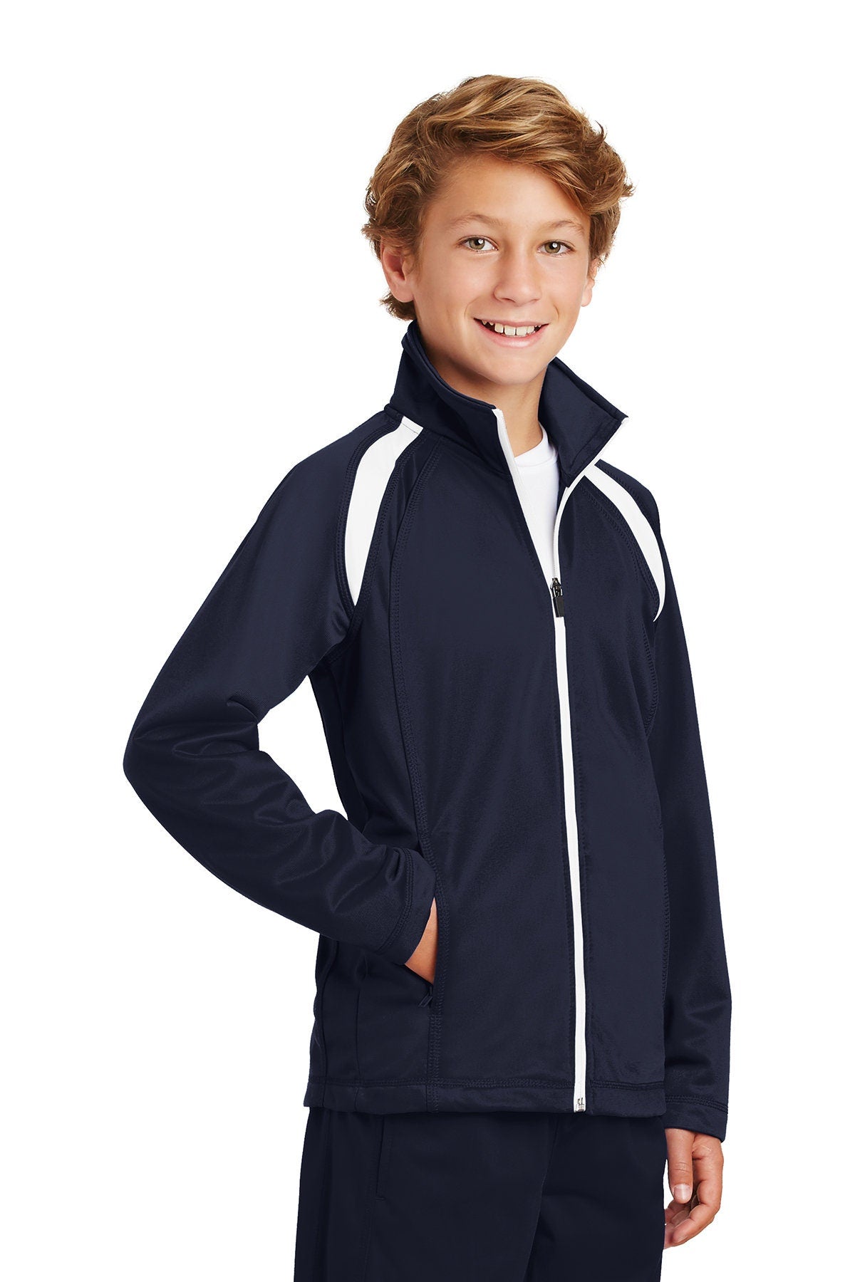 Personalized Kids Jacket, American Flag, Kids Sports Team Jacket, Polyester Zipper Jacket, Embroidered Name, Kids Gift, Monogrammed