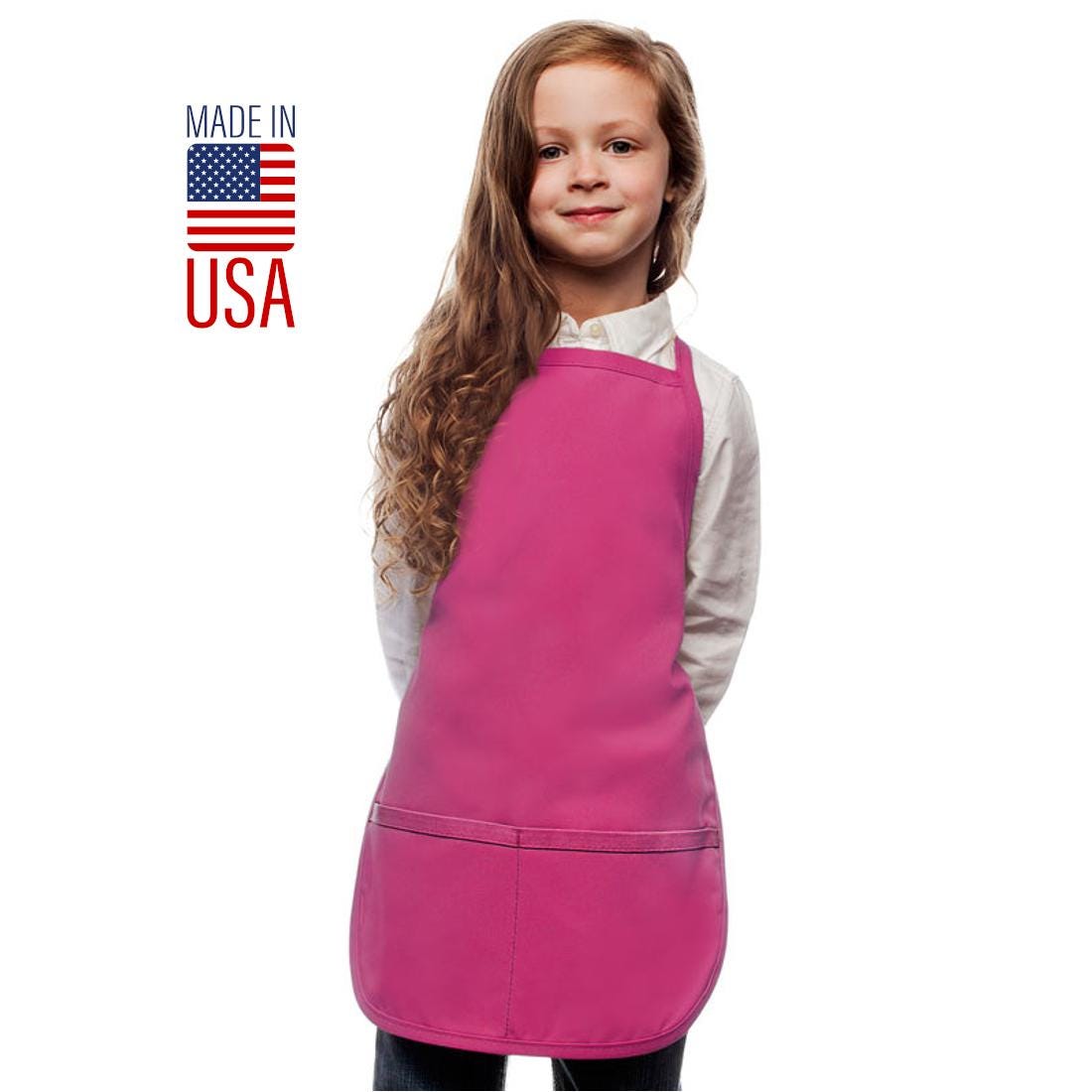 Personalized Kids Glitter Apron, Custom Embroidered Glitter Applique, Monogrammed, Art Gift, Chef Gift, Cooking Party, Art Party, School