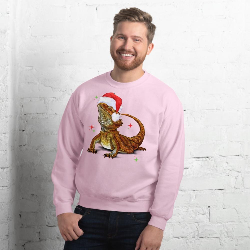 Bearded Dragon Christmas Sweatshirt, Dragon Mom Gift, Bearded Dragon Sweater, Reptile Mom Shirt, Bearded Dragon Gift, Beardie Shirt