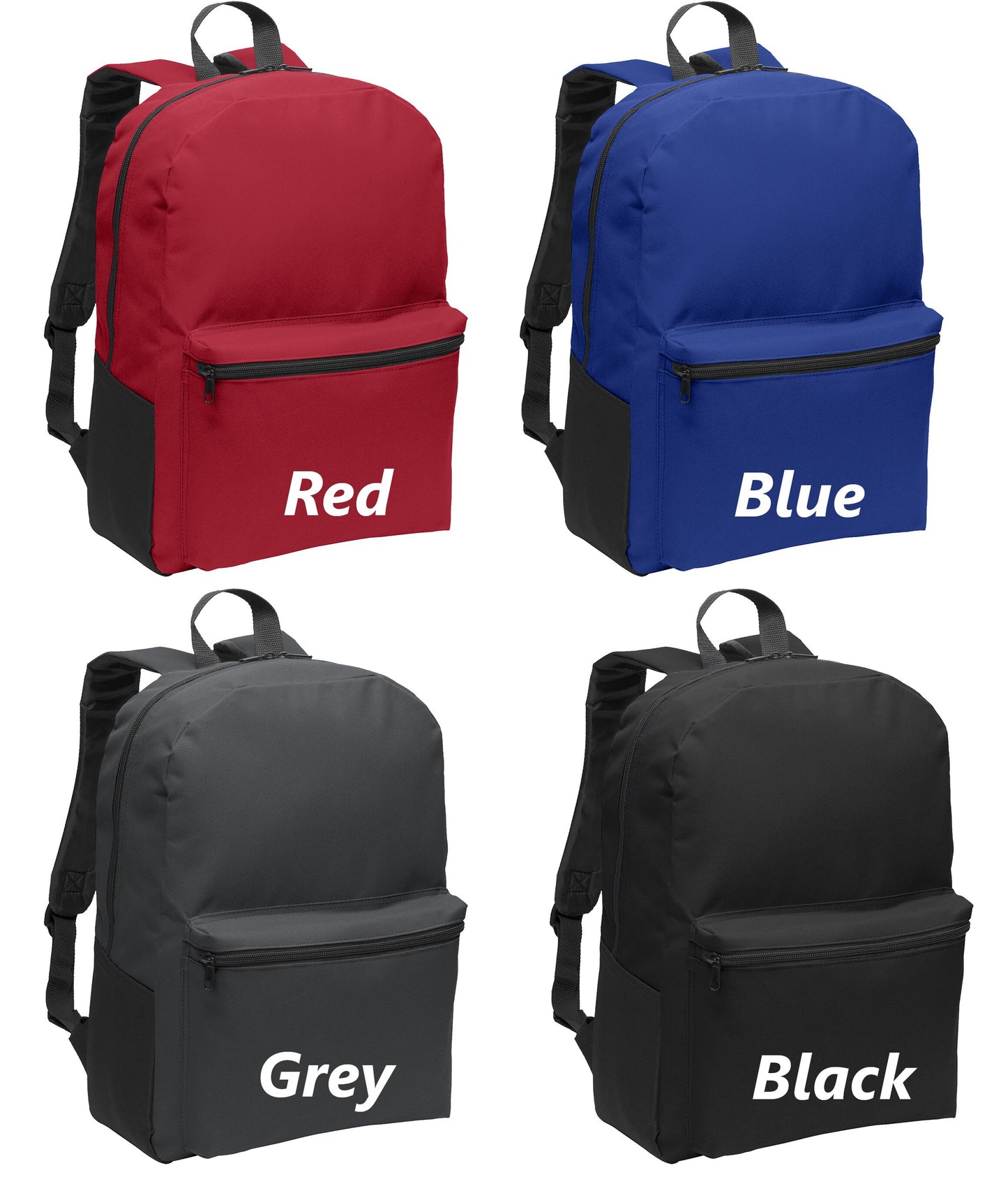 Monogrammed Kids Backpack Embroidered with Initials of Your Choice Perfect Kids School Gift