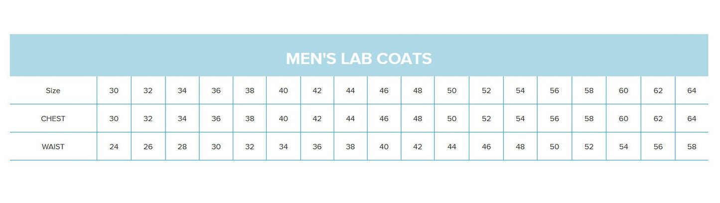 Personalized Mens Lab Coat with Custom Embroidered Text or Name, Doctor, Nurse, Veterinarian, Hospital, Jacket, Medical Apparel