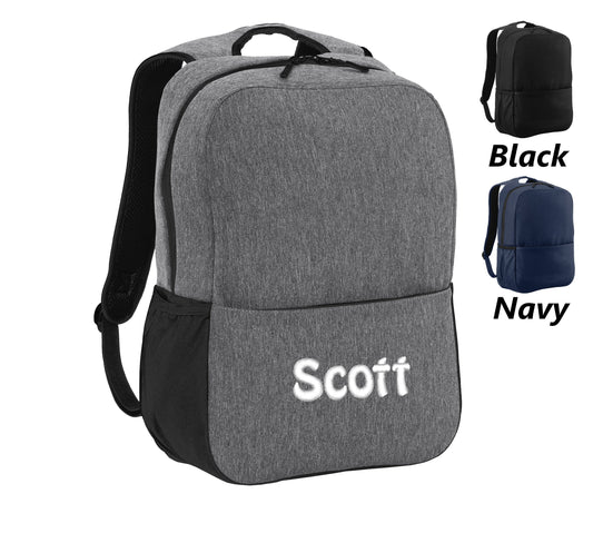 Personalized School Backpack, Embroidered Monogrammed Custom Name, School Gift, Student Gift, Custom Backpack, Retro Backpack