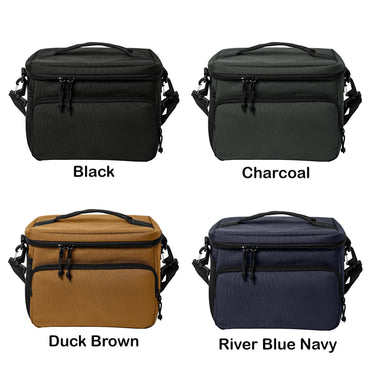 Personalized Lunch Bag Box Cooler, 18 Can, Polyester Canvas Fabric, Insulated Embroidered School Work Sports, Monogrammed Custom Name